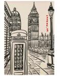 Shein Poszter Keret Nélkül London K01 S07__30X40