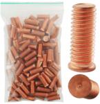 Telwin Menetes Szegecs rézbevonatú M8x20mm 100db Spotterhez Hegesztőcsapok (Kołki do zgrzewania gwintowane M8 20mm TELWIN)