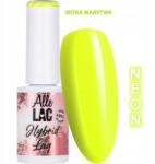 AlleLac Hibrid lakk Allelac 6g Led/uv Gel Polish Yellow Neon Sárga