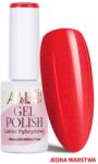 AlleLac Hibrid lakk Allelac 6g Led/uv Gel Polish Reds R17 Cherry Bomb Piros (lakier do paznokci allelac czerwony)