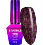 MOLLY Nails Top Hibrid Mollynails 10g Led/uv Sparkle Top Picante Csillámos No Wipe (Top do paznokci brokat drobinki galaktyka)
