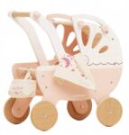 Le Toy Van Sweetdreams fából készült babakocsi, játék babákkal, Le Toy Van (5060023413220)