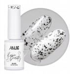 AlleLac Hibrid felső Allelac 6g Rosie Beauty Vágott Fólia Hatással Fekete (Top do paznokci z brokatem drobinkami)