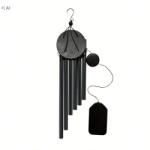 Shein Kültéri Kerti Szélcsengő Fekete 1DB (SH25051951602200385)