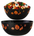 Korbi Dekorációs Tál Dísz Tál Tök Halloween Dekoráció Fekete (Korbi MISA DEKORACYJNA OZDOBA NA HALLOWEEN)