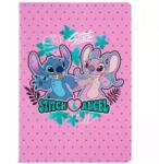 COOLPACK Iskolai Füzet A5 32 Lapos 3 Soros Háromsoros Színes Stitch Stich Lilo (77983PTR)