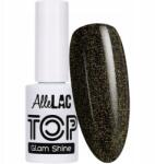 AlleLac Top Hibrid Allelac 5g Top Glam No Wipe Peridot Gold Arany szemcsék No. 3 (Top do paznokci z drobinkami brokatem)