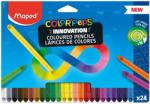 Maped Iskolai színes ceruzák Maped Color'Peps Infinity 24 szín, hegyezés nélkül (861601)