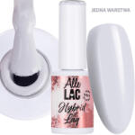 AlleLac Hibrid lakk Allelac 6g Led/uv Gel Polish White Light Grey (Lakier Do Paznokci Na Karnawał Imprezę)