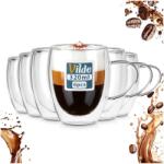 Vilde 6x Duplafalú Termo pohár teás-kávés italokhoz 320 ml (5900670118669)