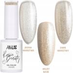 AlleLac Hibrid lakk Allelac 6g Led/uv Gel Polish Rosie Beauty Gold Arany (Lakier Brokatowy Na Karnawał Blask Drobinki)