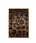 Shein Poszter Animal Print Felirat Bvw S07__30X40
