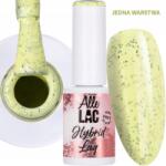 AlleLac Hibrid lakk Allelac 6g Led/uv Gel Polish Yellow Lemon Dots Sárga