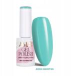 AlleLac Hibrid lakk Allelac 6g Led/uv Gel Polish Blue BL1 Mint Menta Türkiz