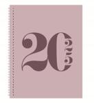  Jegyzettömb Planer /Rileys & Co Diary 2025 A5 Rózsaszín Szett 5 db