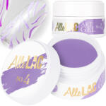 AlleLac Körömdíszítő paszta Allelac 5g Art Gel Rugalmas Lila No. 4 (Żel do zdobienia paznokci nailart artgel)