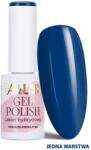 AlleLac Hibrid lakk Allelac 6g Led/uv Gel Polish Blues BL13 Navy Sötétkék (lakier hybrydowy do paznokci niebieski)