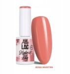 AlleLac Hibrid lakk Allelac 6g Led/uv Gel Polish Nude Coral Rose Bézs (Lakier do paznokci idealny kolor na jesień)
