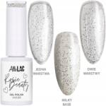 AlleLac Hibrid lakk Allelac 6g Led/uv Gel Polish Rosie Beauty Ezüst (Lakier Brokatowy Na Karnawał Blask Drobinki)
