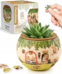  PieceRelax 3D Puzzle Happy Reading kaktusz kaspó, 80 db-os (4711458410186)