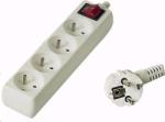 PremiumCord 4 Plug 2 m Switch (PP4K-02)