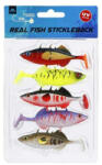 Mikado Real Fish Stickleback vegyes színek 8 cm gumihal