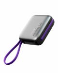 Dviced Baterie externa Dviced AERON GO, 10000 mAh, USB-C integrat, PD 45 W, argintiu (DV940004)
