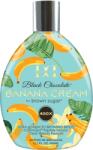 Brown Sugar Szolárium krém Brown Sugar Double Dark Banana Cream 400X, csokoládé bronzosítókkal, sötét karamellel. Fiatalító, 400 ml (2010211245)