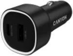 CANYON Autós töltő OnDrive 48 PD 48W USB-A+USB-C fekete CNE-CCABR3AC (CNE-CCABR3AC)