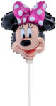 Disney Minnie Big Smile mini fólia lufi 23 cm (WP) (DPA11140) - kreativjatek