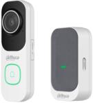Dahua Sonerie video WiFi 6 Dahua VDKP01-WG, 2K, fisheye, IR 10 m, microfon si difuzor, slot card, detectie AI om si vehicul, vizualizare de pe telefon, IP65 (VDKP01-WG)