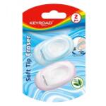 Keyroad Puha radír készlet 2 Keyroad, vegyes színben (642622)