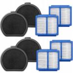 NewEvo 8 db NewEvo® szűrőkészlet Electrolux Pure Q9 PQ91 PQ92, AEG QX9-1 porszívóhoz, kompatibilis, hatékony szűrés, 4 porfilter, 4 motorfilter (NE-ELPQ9)