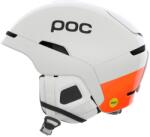 POC Cască POC Obex MIPS, white/fluorescent orange (M-L (55 - 58 cm))