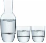 Zwiesel Glas Set pentru apă Aura, 1 carafă și 2 pahare, negru Pahar