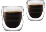 Vialli Design SFERICO duplafalú üveg espresso csésze 70 ml, 2 db