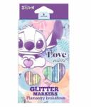COOLPACK Stitch 6 db-os filctoll szett csillogó pasztell - Love More (92009PTR)