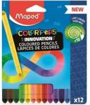 Maped Színes ceruza készlet 12 db-os háromszög alakú - Infinity (IMA993329/IMA861600)