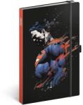 Baagl Superman napló A5 - vonalas - fekete (A-7340)