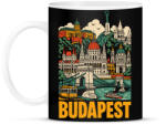 printfashion Budapest - Bögre - Fekete (18545890)