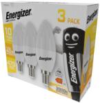 Energizer LED GYERTYA E14 4, 9W 470lumen (40W) meleg fehér WW 3000K 3DB-OS DOBOZ (S29599)