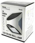 Trixline TR-03S szolár kültéri LED lámpa 8+2 LED (TRIXLINE-TR-03S)
