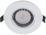 ELMARK Ledes Műanyag Kerek Spotvilágítás Par 16 5.5w 2700-3000k Fehér 92r105ww/w (92r105ww-w)