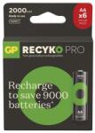GP Batteries (új) 2000 Ni-MH akkumulátor HR6 (AA) 6db (B2620V)