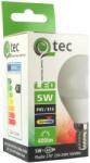 Qtek LED E14 5W P45 kisgömb 4200K (semleges fehér) 400lm (QTEC-P45-5W-4200K)