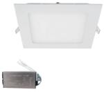 ELMARK Stellar Led Panel Szögletes 12w 6500k Süllyesztett Szerelésű +sürgősségi Készlet (99xled632cwe)