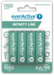 everActive Infinity Line AA (HR6) Ni-Mh akku 1, 2V 1000mAh BL/4 (EVHRL6-1100_4bl)