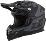 Zed Casca moto cross enduro pentru copii Zed X1.9D Targa - Gri mat Negru, pregatire intercom, ECE 22.06 (M141-158-M)