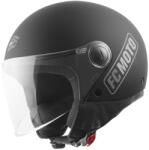 FC-Moto Casca moto open face (jet) FC-Moto Square-RS ECE 22.06 - negru mat gri (FCM-17-MH-009-15-M)
