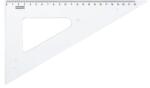 KOH-I-NOOR Háromszög vonalzó, műanyag, 60 °, 22 cm, KOH-I-NOOR 1 db (074475000000)